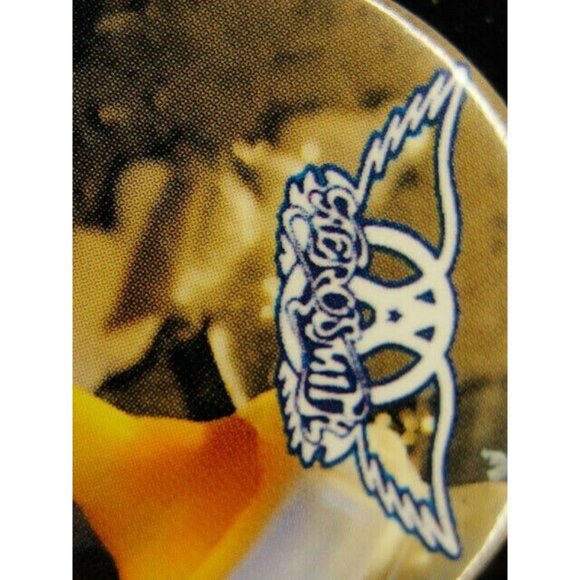 Aerosmith Music Rock Band Collectable Badge Button Pinback Vintage - Picture 6 of 7